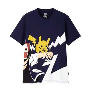 Pokémon x UNIQLO UT SS19 Collection PIkachu and Ash T Shirt 2019